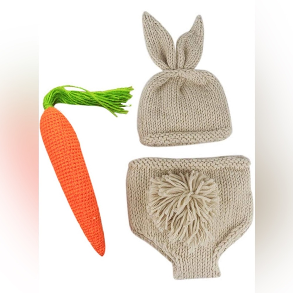1-3 month Baby Halloween Costume - Bunny